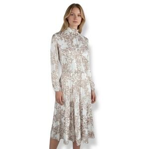 Sunshine‎ Alley Vintage 70s Dress Womens Size 6 Prairie Milkmaid Earthy USA Made